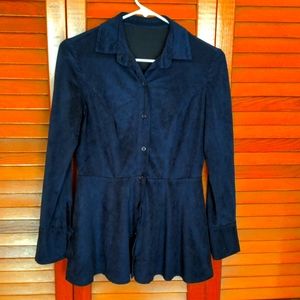 Long sleeve blue bottom up